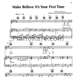 Ноты The Carpenters - Make believe it's your time - предпросмотр
