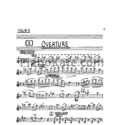 Ноты Richard Rodgers - South Pacific (Партии инструментов) - предпросмотр