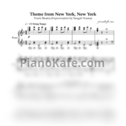Ноты Frank Sinatra - Theme from New York, New York (Piano with Improvisation by Sangah Noona) - предпросмотр