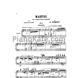 Ноты Камиль Стамати - Ариетта (Op. 50) - предпросмотр