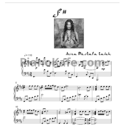 Ноты Aziza Mustafa Zadeh - F# - предпросмотр