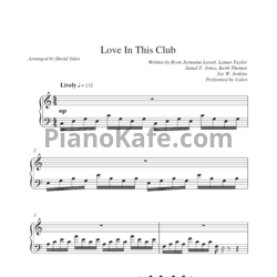 Ноты Usher feat. Young Jeezy - Love in this club