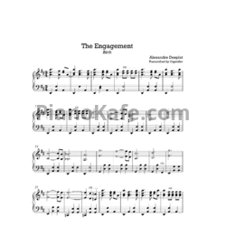 Ноты Alexandre Desplat - The engagement - предпросмотр