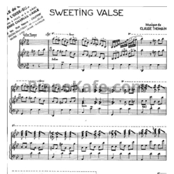 Ноты Claude Thomain - Sweeting vals