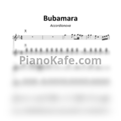 Ноты Accordionova - Bubamara