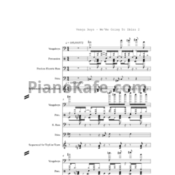 Ноты Vengaboys - We're Going to Ibiza!