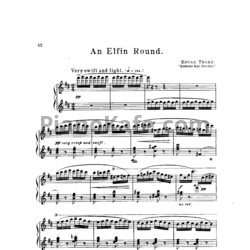 Ноты Edward MacDowell - An Elfin round - предпросмотр