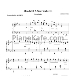 Ноты Zez Confrey - Moods of a New Yorker 2. Movie ballet - предпросмотр