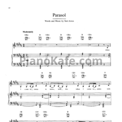 Ноты Tori Amos - The beekeeper (Книга нот) - предпросмотр