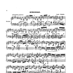 Ноты Людвиг Шитте - 5 Karakterstykker  (Op. 3) - предпросмотр