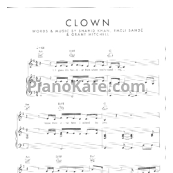 Ноты Emeli Sande - Clown - предпросмотр