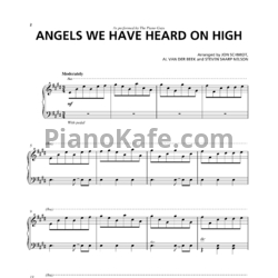 Ноты Jon Schmidt - Angels we have heard on high - предпросмотр
