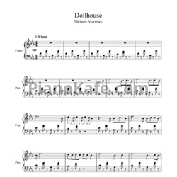 Ноты Melanie Martinez - Dollhouse - предпросмотр