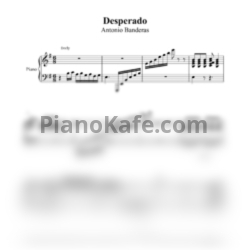 Ноты Antonio Banderas - Desperado (Версия 2) - предпросмотр