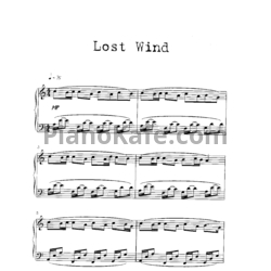 Ноты Helen Jane Long - Lost wind - предпросмотр