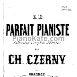 Ноты Карл Черни - Три салонных этюда (Op. 756) - предпросмотр