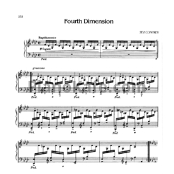 Ноты Zez Confrey - Fourth dimension - предпросмотр