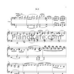 Ноты Владимир Полионный - Прелюдия и фуга №2 - предпросмотр