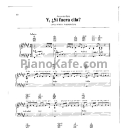 Ноты Alejandro Sanz - Y, Si Fuera Ella?