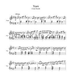 Ноты Clean Bandit feat. Louisa Johnson - Tears - предпросмотр