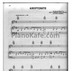 Ноты 3 Doors Down - Kryptonite