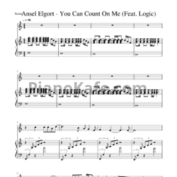 Ноты Ansel Elgort feat. Logic - You can count on me