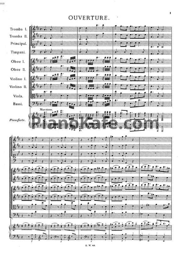 Ноты Георг Гендель - "Оратория на случай" (HWV 62) - PianoKafe.com