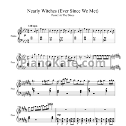 Ноты Panic! At The Disco - Nearly witches (Ever since we met) - предпросмотр