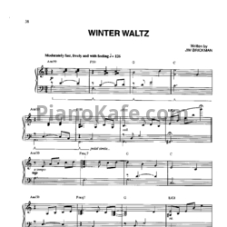 Ноты Jim Brickman - Winter waltz - предпросмотр