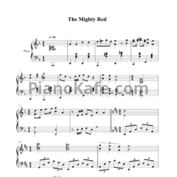 Ноты The Hatchlings - The mighty red song - предпросмотр