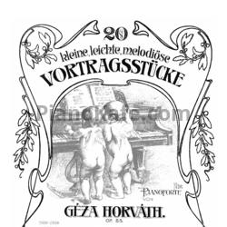 Ноты Геза Хорват - 20 маленьких пьес концерт (Op. 53) - предпросмотр