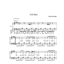 Ноты The Exciters - Tell him