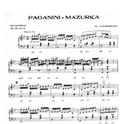 Ноты M. Ferrero - Maruzrka (Paganini) - предпросмотр