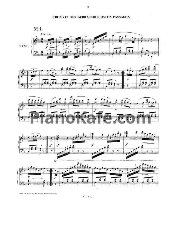 Ноты Карл Черни - Поощрение к этюду, Op. 684 - PianoKafe.com
