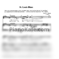 Ноты W. C. Handy - St. Louis blues - предпросмотр