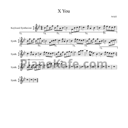 Ноты Avicii - X You - предпросмотр