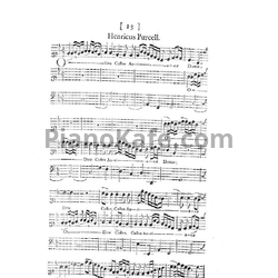 Ноты Генри Пёрселл - Элегия "O dive custos Auriacae domus" (Z 504) - предпросмотр