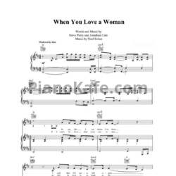 Ноты Journey - When you love a woman (Версия 2) - предпросмотр