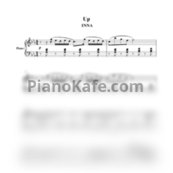Ноты Inna - Up (Версия 2) - предпросмотр