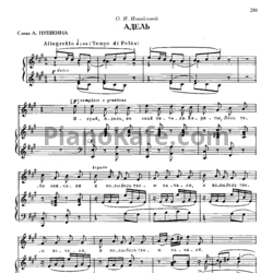 Ноты Михаил Глинка - Адель - предпросмотр