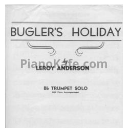 Ноты Leroy Anderson - Bugler's holiday - предпросмотр