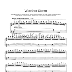 Ноты Craig Armstrong - Weather Storm - предпросмотр