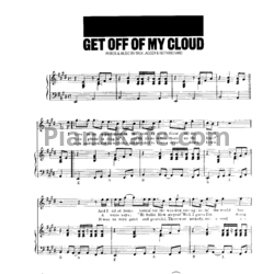 Ноты The Rolling Stones - Get off my cloud - предпросмотр