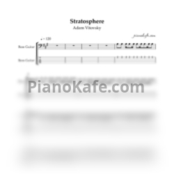 Ноты Adam Vitovsky - Stratosphere (Переложение для баса)