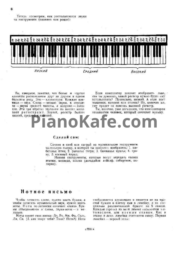 Ноты Л. Абелян - Забавное сольфеджио - PianoKafe.com