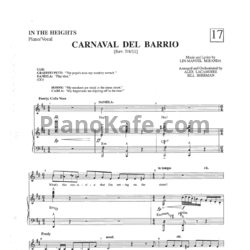 Ноты Lin-Manuel Miranda - Carnaval del barrio - предпросмотр