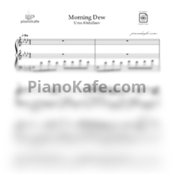 Ноты Unis Abdullaev - Morning dew - предпросмотр
