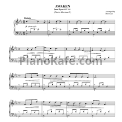 Ноты Dario Marianelli - Awaken - предпросмотр