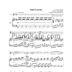 Ноты Lindsey Stirling - Anti gravity - предпросмотр