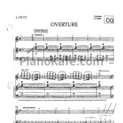 Ноты John Kander - Curtains (Книга нот) - предпросмотр